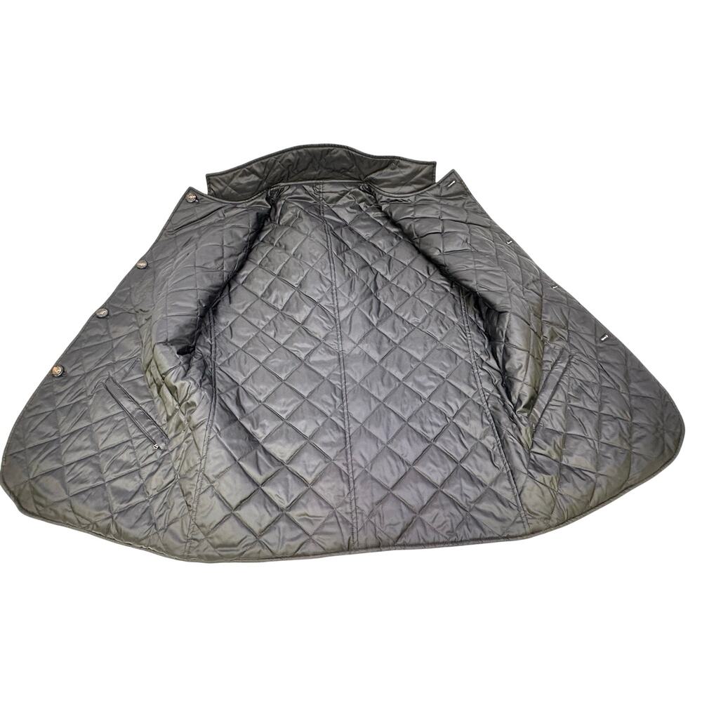 'Reserve' Patrick James Black or Check Reversible Quilted Insulated Vest-Mens L - Picture 7 of 10